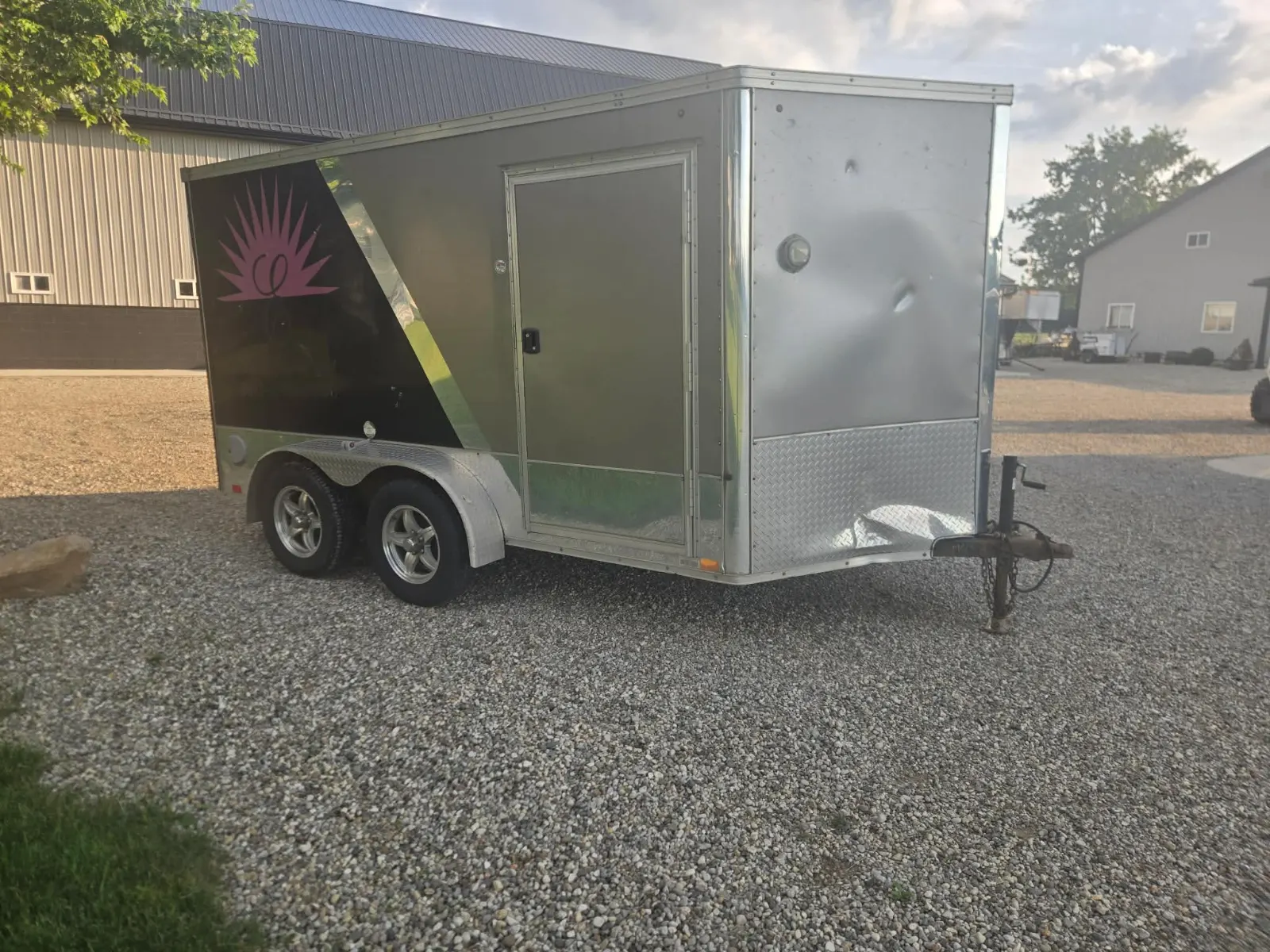 7x12 Dual-Axle Utility Trailer service photo