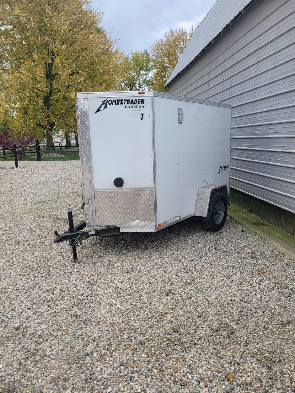 Inside JM Trailer Rentals in New Haven